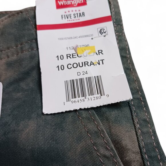 Boys Wrangler 5-Star Premium Camo Cargo Utility Shorts – Size 10R – NWT - Picture 5 of 12